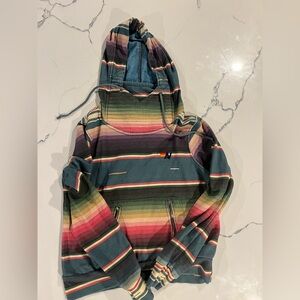 Aviator Nation Serape Ninja Pullover Hoodie XS